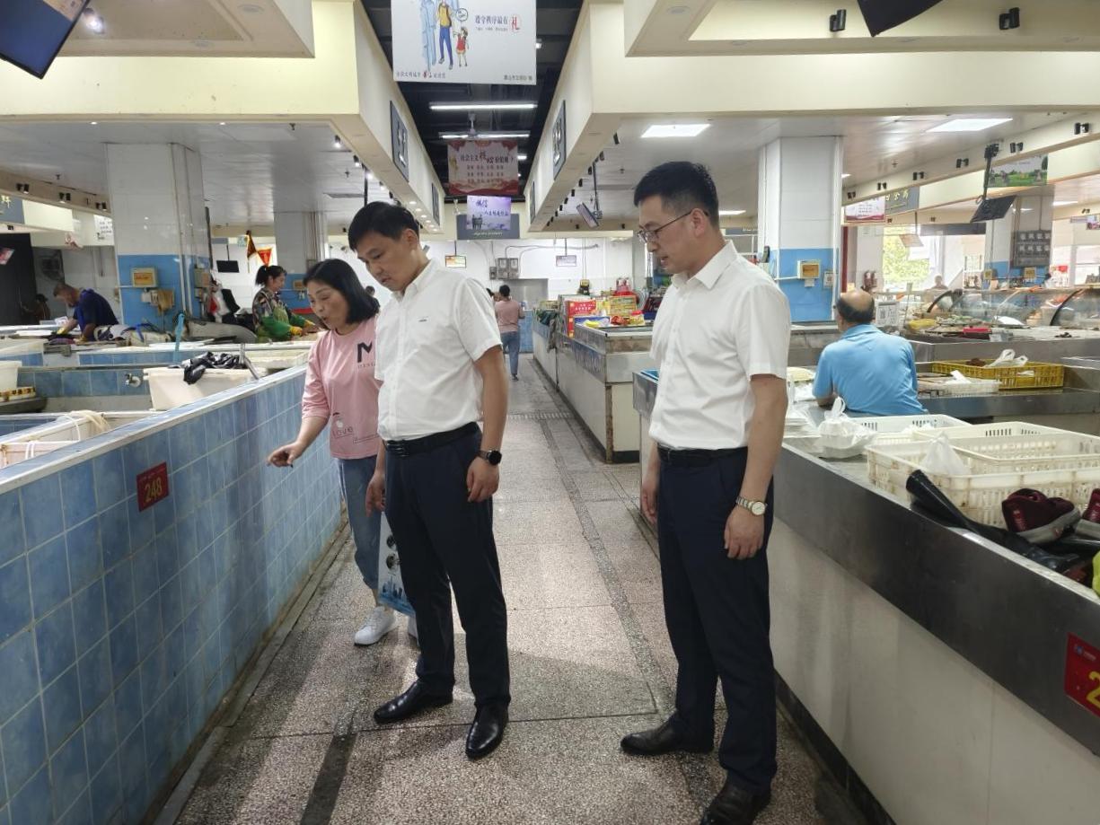 管好“菜籃子”，守護“大民生”國資運營公司開展菜市場大巡查