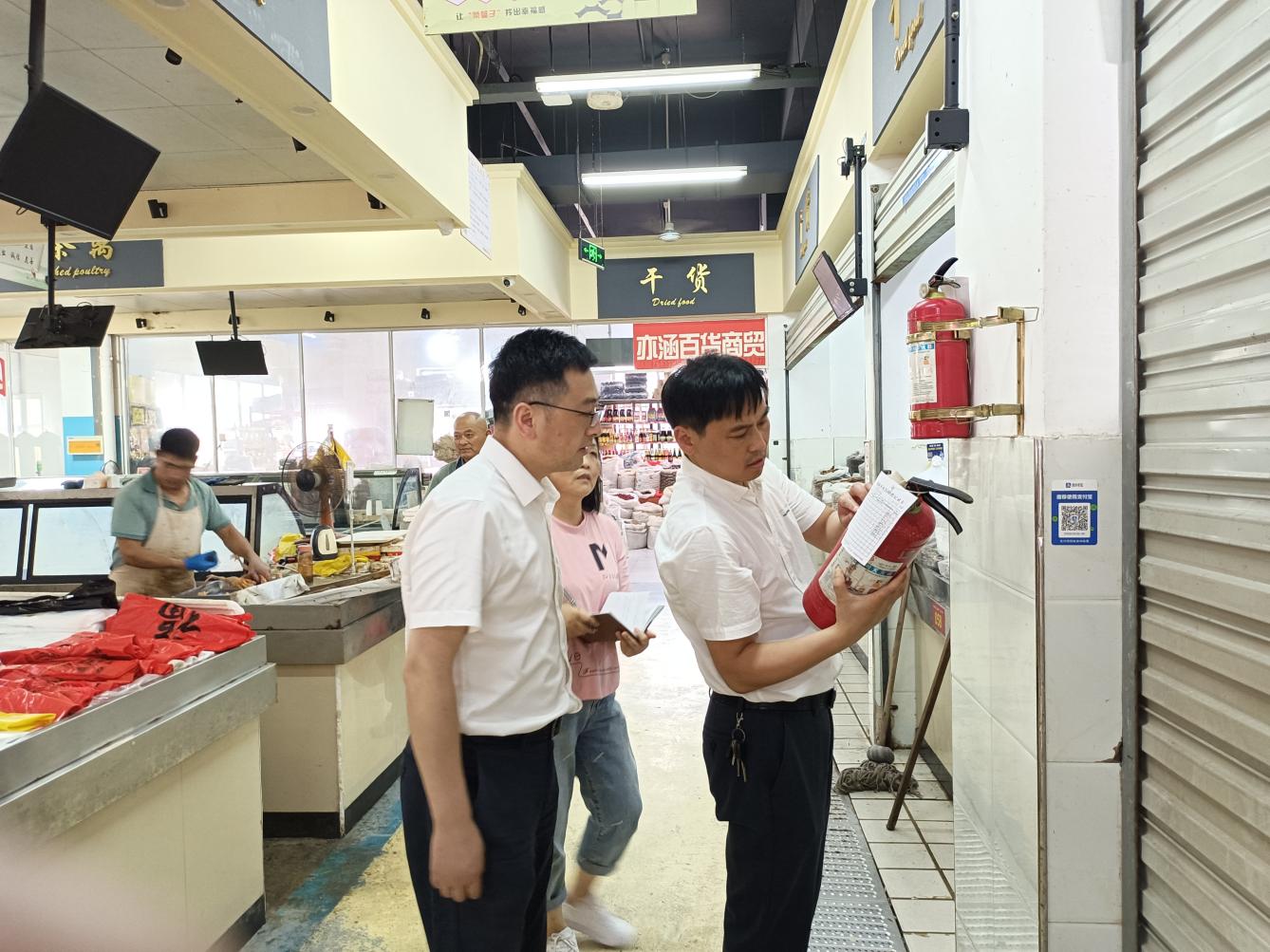 管好“菜籃子”，守護“大民生”國資運營公司開展菜市場大巡查