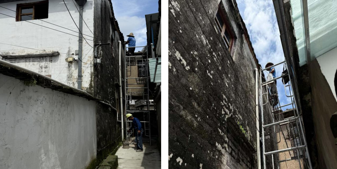 暴雨中的國企守護——村企聯(lián)動譜寫古建新生協(xié)奏曲