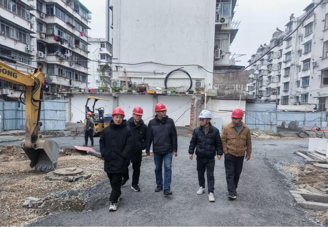 城建投公司開展年終安全檢查 筑牢項目建設安全防線